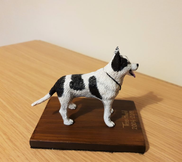 Tess, Custom Dog Sculpture