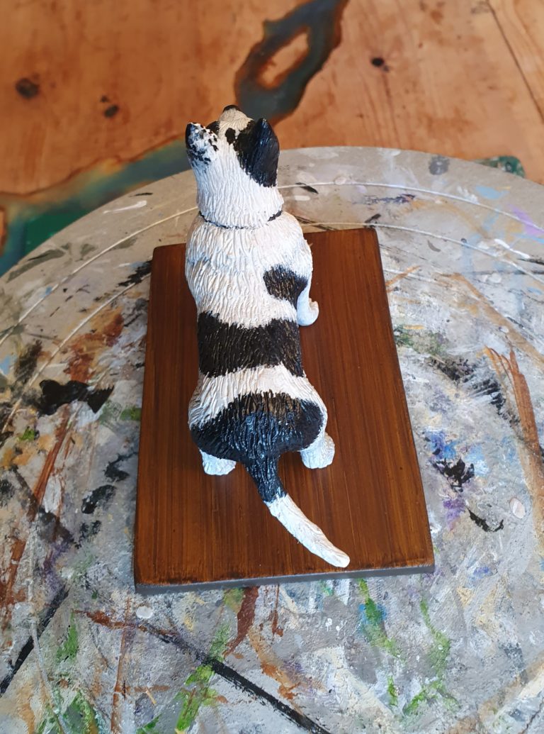 Tess, Custom Dog Sculpture