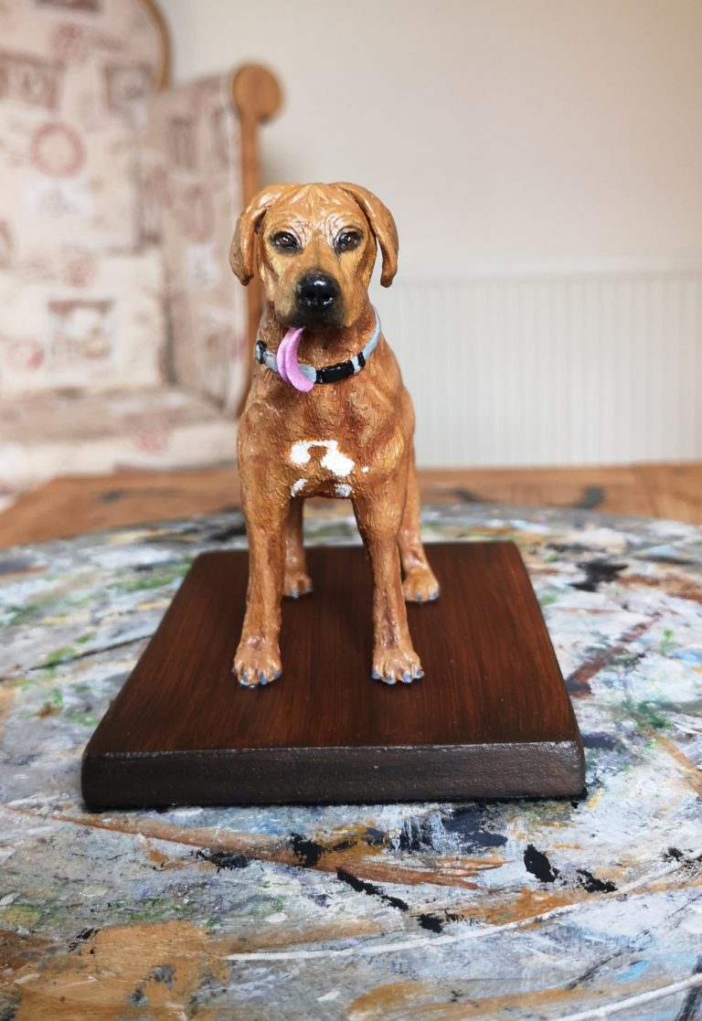 Custom Dog Sculpture