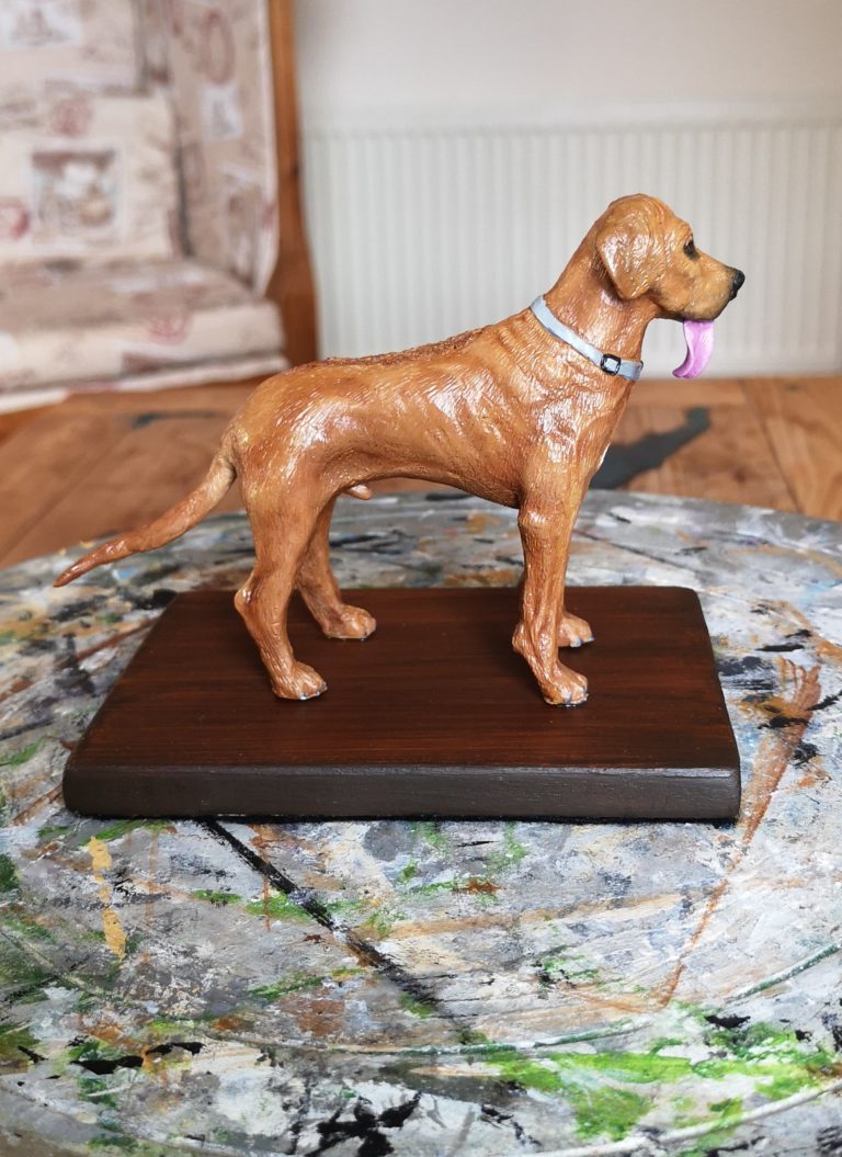 Custom Dog Sculpture