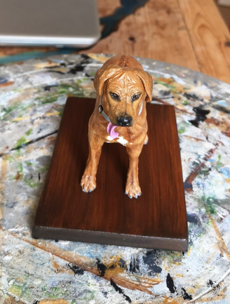 Custom Dog Sculpture