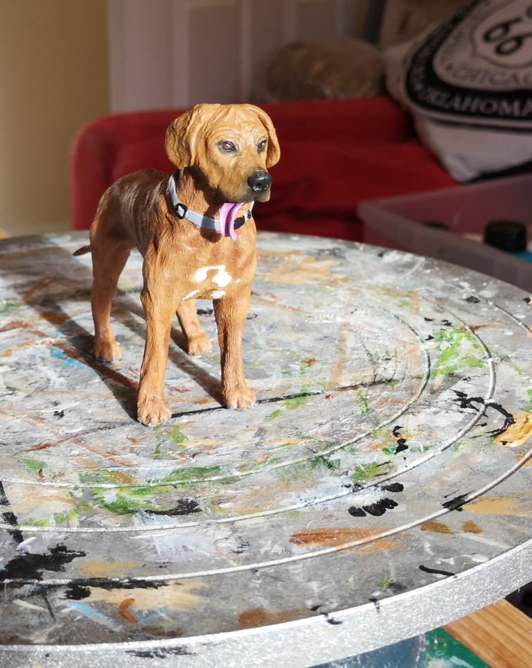 Custom Dog Sculpture