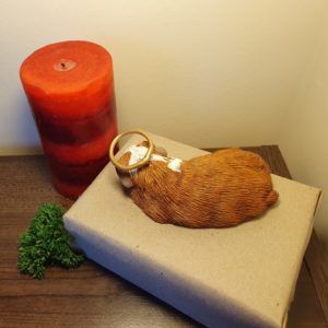 Custom guinea pig sculpture/memorial