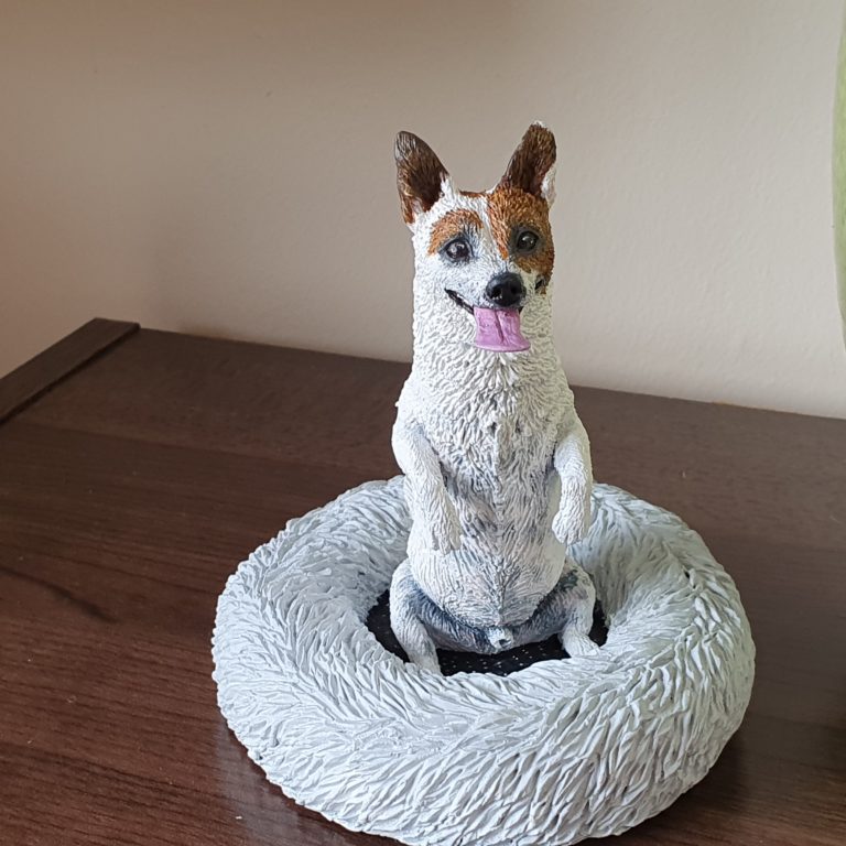 custom dog sculpture