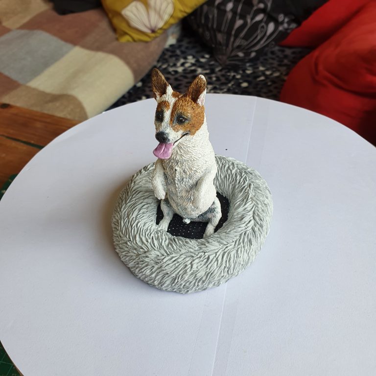 custom dog sculpture