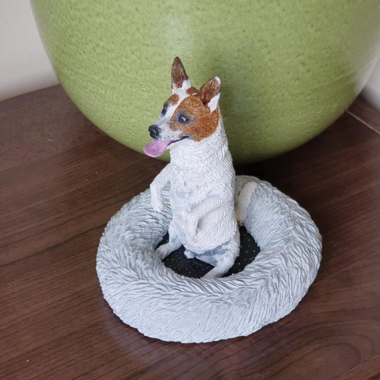 custom dog sculpture
