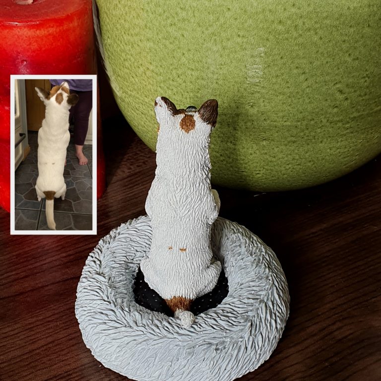 custom dog sculpture
