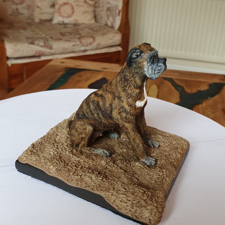 Custom Dog Sculpture