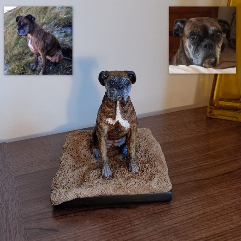 Custom Dog Sculpture