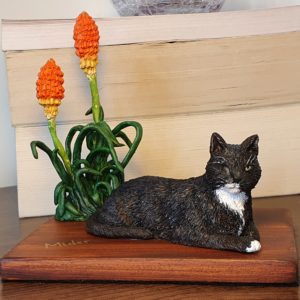 Custom Cat Sculpture Memorial