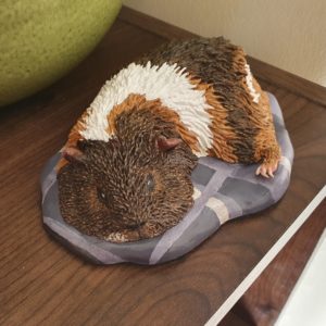 Rila, Custom guinea pig sculpture, teddy