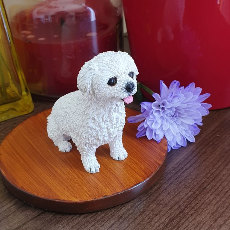 custom dog sculpture, small dog