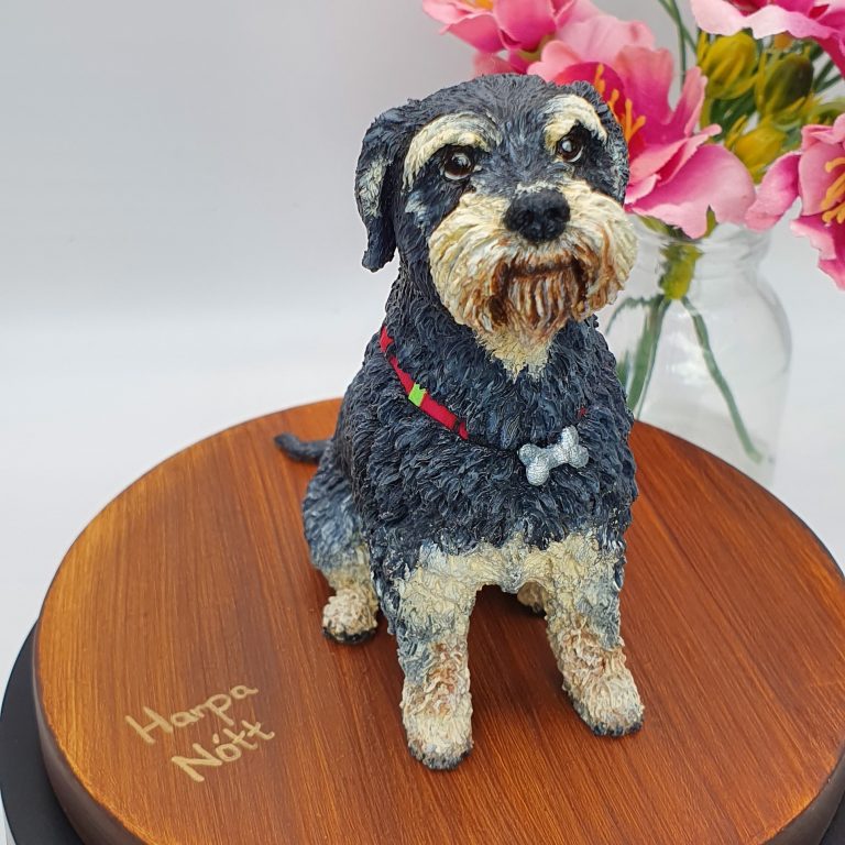 Harpa Custom Dog Sculpture