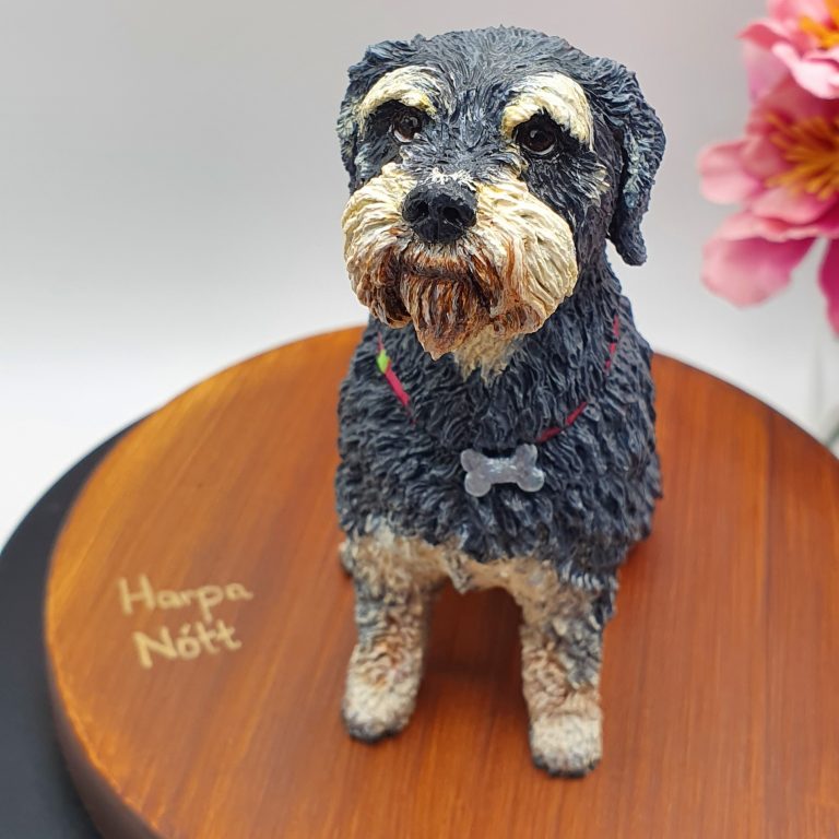 Harpa Custom Dog Sculpture