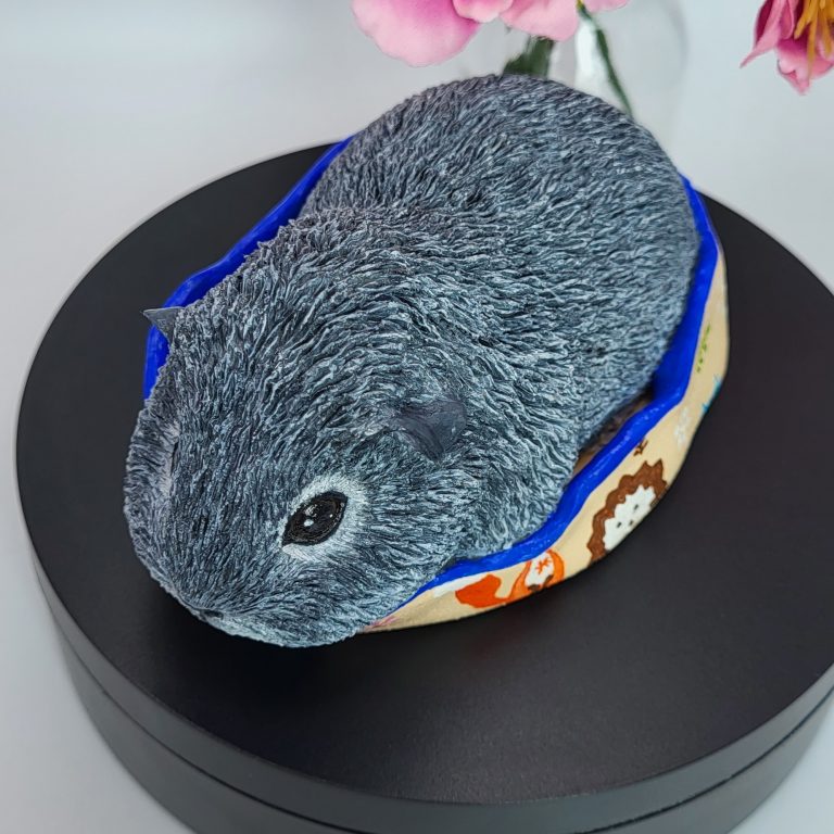 Vivi Guinea Pig Memorial Sculpture