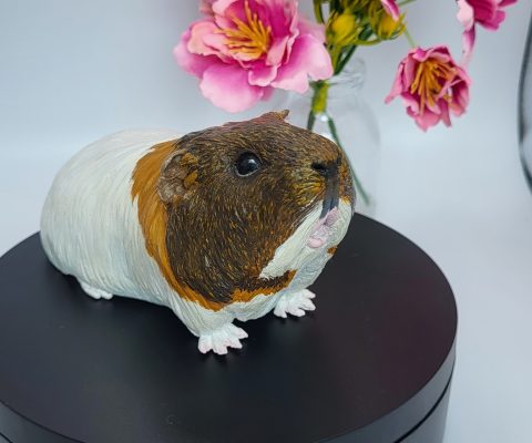 Teru, custom guinea pig sculpture