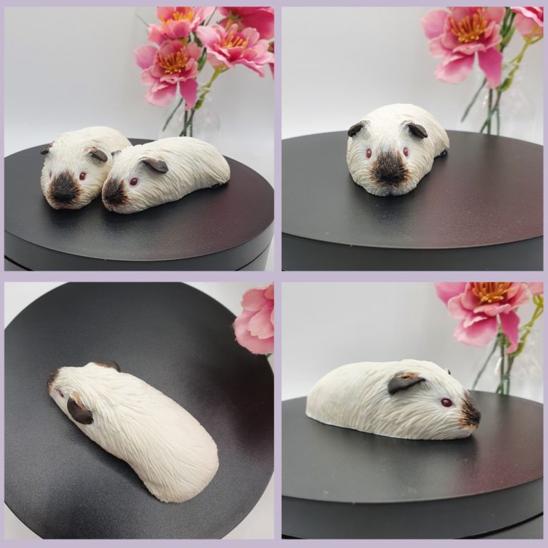 Himalayan Guinea Pig Figurine