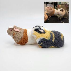 Personalised Mini Guinea pig figurine
