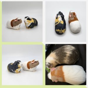 Personalised Mini Guinea pig figurine
