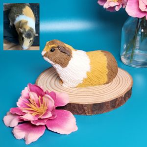 Personalised Mini Guinea pigs figurine