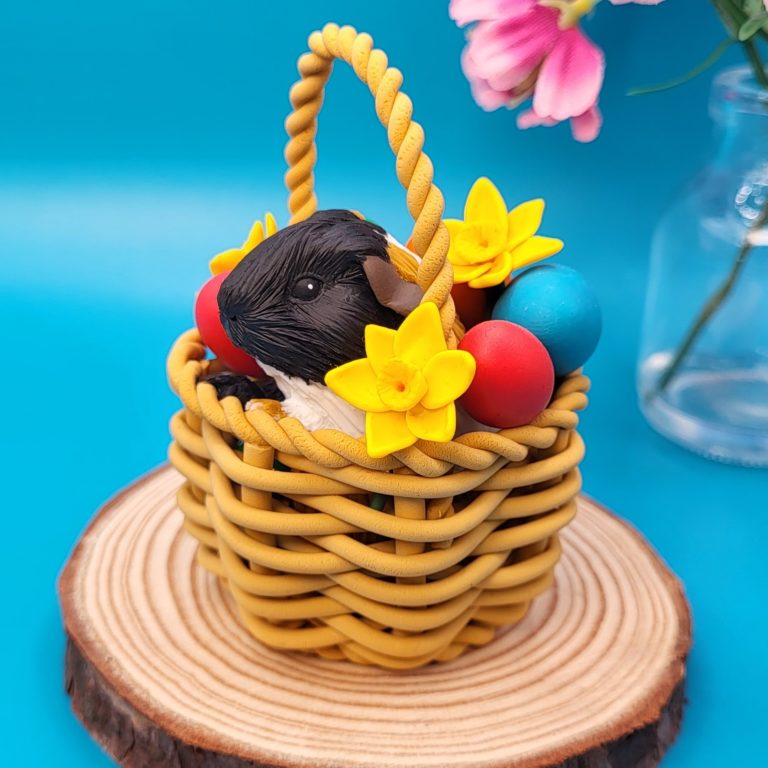 Easter Guinea Pig Sculpture