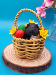 Easter Guinea Pig Sculpture