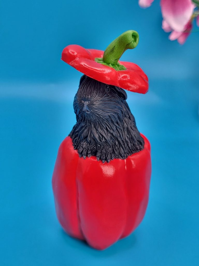 Red Pepper Guinea Pig Sculpture