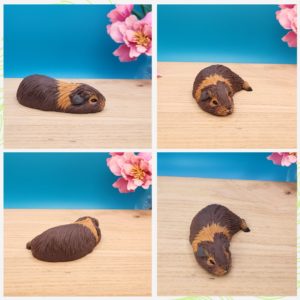 Personalised mini guinea pig sculpture